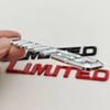 New 3D Metal Chrome Car Styling Logo LIMITED Emblem Badge Limited Edition Trunk Body Sticker Decal Fender Emblem Auto Accessory
