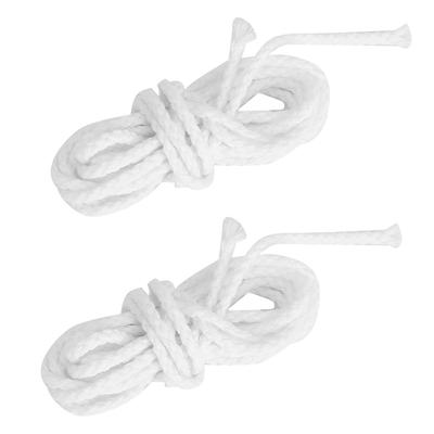 2pcs Candle Wicks Good Oil Absorbency Combustion Durable Braid Cotton Candle Wick for DIY Oil