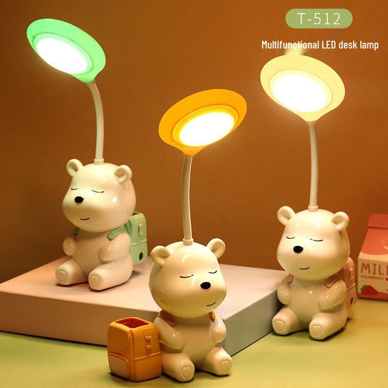 Lumină de noapte Labubu de desene animate, lampă de masă USB pentru copii