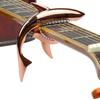 Metal Shark Acoustic Guitar Capo Clip Metal Clamp with Changing Strings Tools Wood Classic Electric Guitar Ukulele Universal