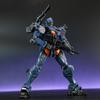 HG 1/144 RGM-79 Saya‘S Light-Type Guncannon GQ Red Green Blue Color Assembly Model Kit Action Figure Mecha Toy Desktop Ornament