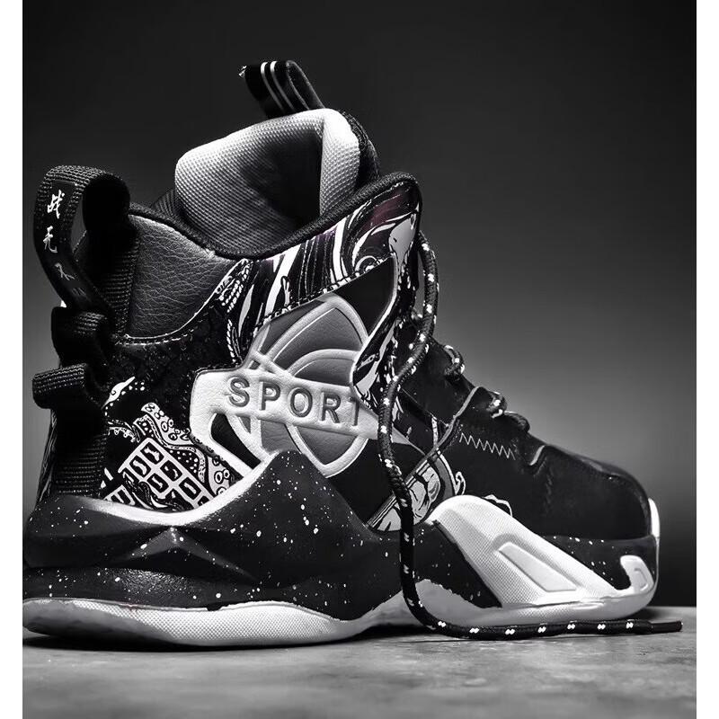 Basketball men's shoes spring 2025 new casual running sports shoes men's versatile trendy high-top Putian sneakers
