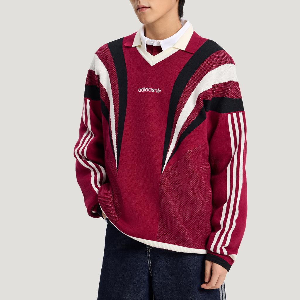 Adidas Maglione Pullover da Uomo Originals Santiago in Cotone Vestibilità LargaKW2019