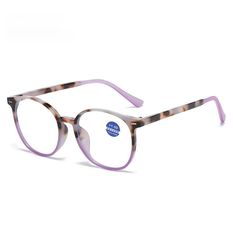 Hd Fashion Presbyopia Eyeglasses Blue Light Blocking Clear Lens Women Eye Protection Reading Glasses Men Classic Eyewear