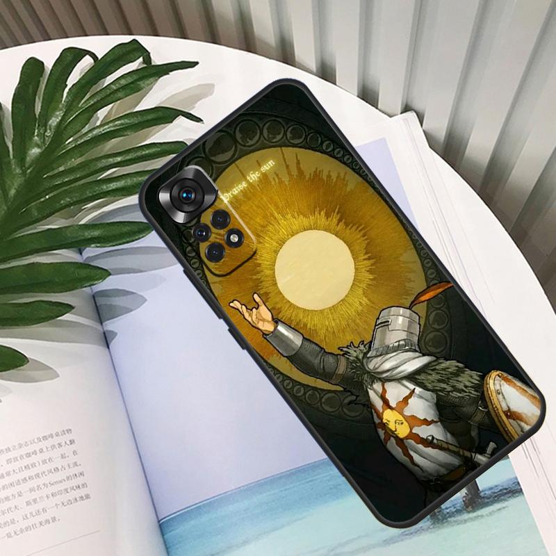Praise the Sun Dark Souls Funda For Xiaomi Redmi Note 11 10 12 13 14 15 Pro Plus Case For Redmi 15C 10C 13C 12C 14C 15