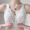 Large Bust Shaping Lingerie Lace Shaping Side Boob Support Anti-sagging Thin Plus-size Summer Bra