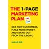The 1 Page Marketing Plan Get Now Customers Paperback # U482 Us1344 2%