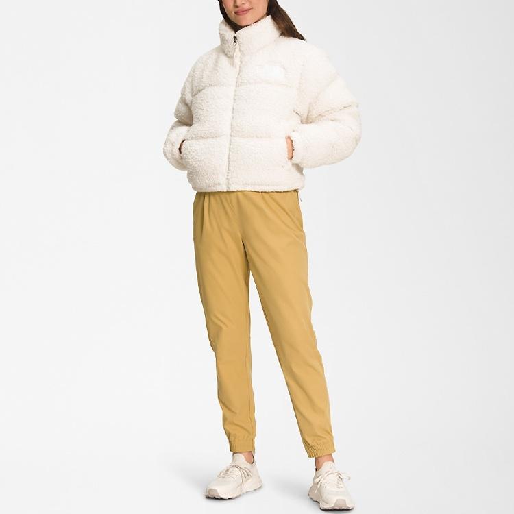 The North Face Женская куртка Nuptse с высоким ворсом 'Белый' NF0A7WSK-N3N
