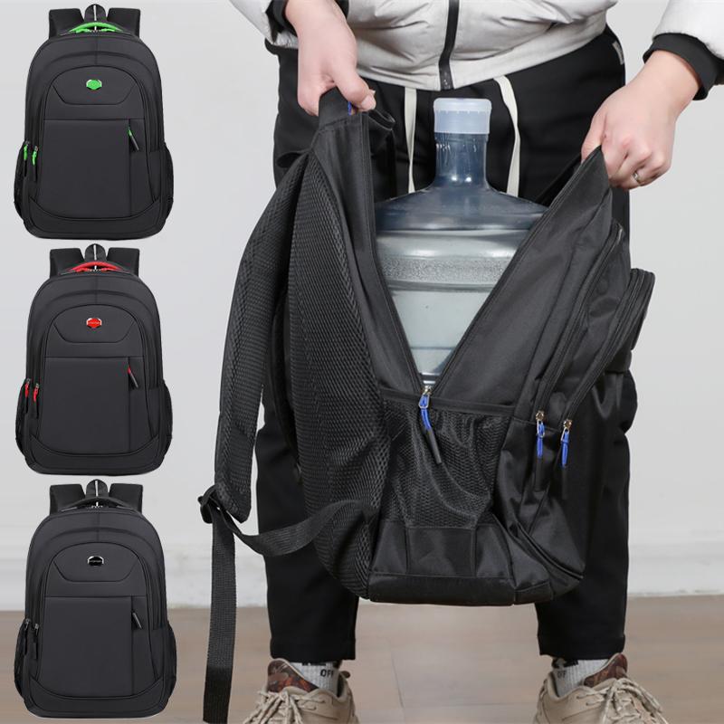 New trendy casual backpack computer large capacity male and female college students schoolbag travel backpack
