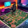 Custom Name Personalized Alpha Kappa Alpha Print Carpet, Versatile Home Decor Rug, for Playroom, Apartment, Balcony, Entryway, Hallway Gift