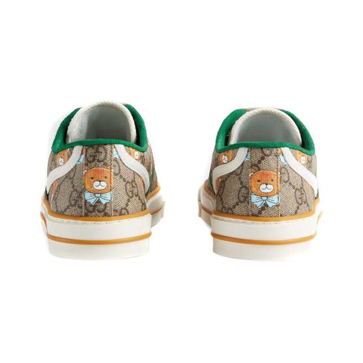 Kai x GUCCI Tennis 1977 alla Moda Basse Eleganti Scarpe da Skateboard Donna Marrone 660017 2YF10 8960