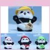 Adorable Plush Panda Keychain Backpack Charm Soft And Cuddly Toy For Kids Gifts