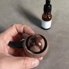 Handmade Car Air Freshener Diffuser - Natural Black Walnut Wood Scented Diffuser with Elegant Design, No Fragrance, for Car Interior, Home, Office