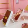 LED Portable Folding Makeup Mirror with Lights - Cute Japanese Style