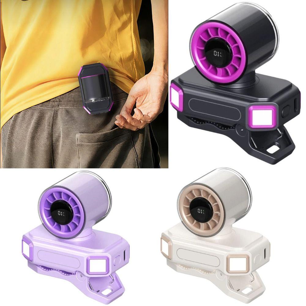 Portable Handheld Fan Clip-on Turbo Blower Fan Wind Fan High Airflow Fan  Outdoor Sports