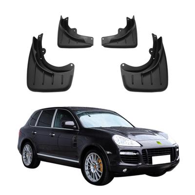 4PCS Car Mud Flaps Splash Guards Mudguards Car Mud Flaps Compatible with Porsche Cayenne 9PA 2008 2009 2010