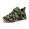 Kinder Camo Trainingsschuhe Outdoor Camps Alter 10-15 Atmungsaktive Mesh Sneaker Mit Klettverschluss