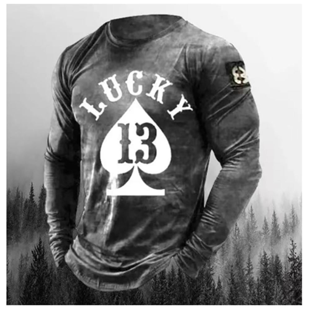 

Мужская футболка с 3D принтом «Бог Христос Иисус и лев», весенне-осенняя уличная повседневная свободная футболка с круглым вырезом и длинными рукавами 6XL