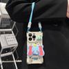 Dumbo bracket new apple 11promax mobile phone case 11plus cartoon 11/11 cute four-corner lanyard x