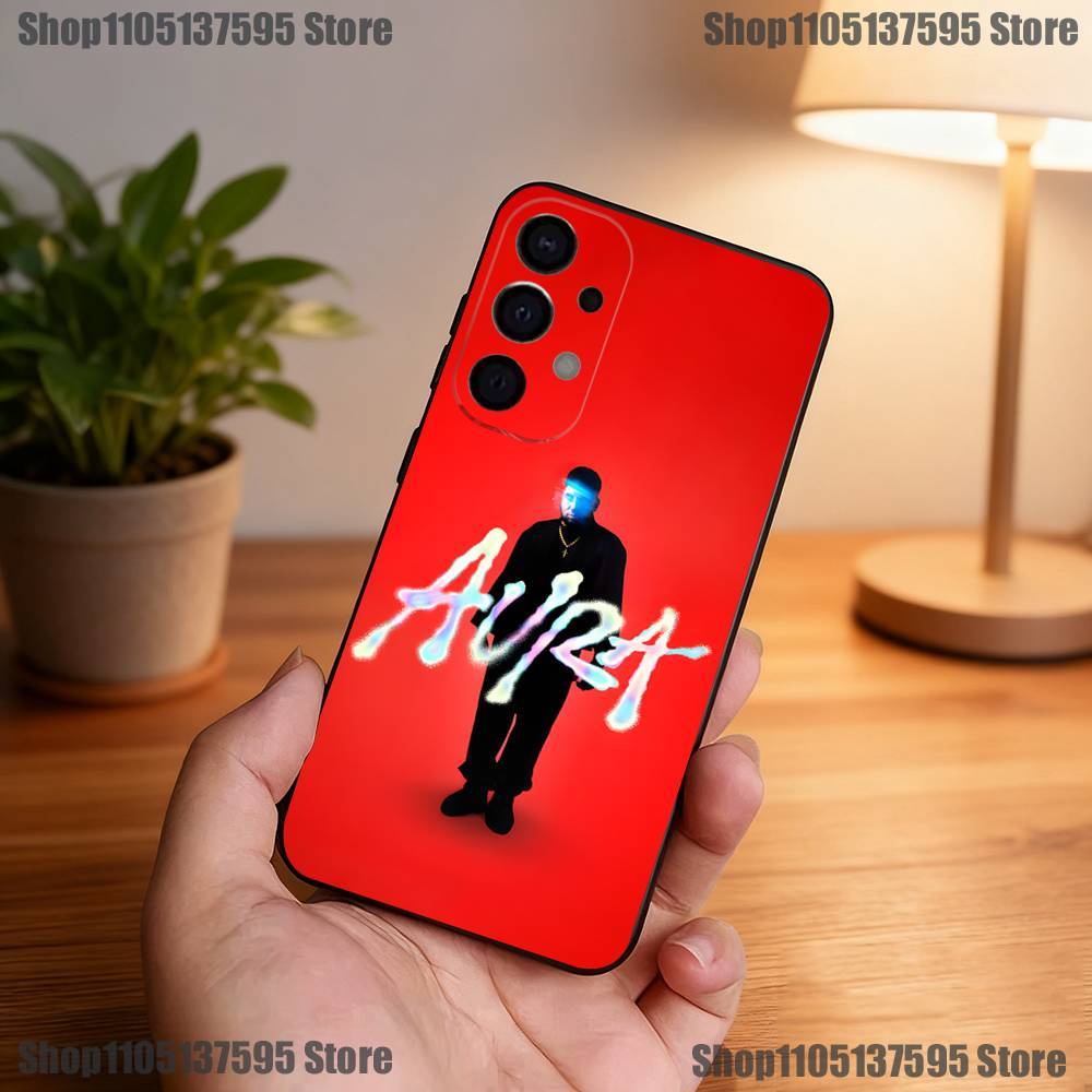 2025 Tour Rapper Maka Aura Phone Case For Samsung S25,S24,S21,S22,S23,S30,Ultra,S20,Plus,Fe,Lite,5G Black Cover