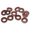 12Pcs Trimmer Oil Seal Cover Kit Iron ABS Oil Seal Replacement for Stihl FS80 FS85
