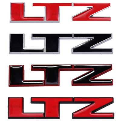 3D Metal Car Trunk Rear Fender Emblem Badge Sticker For LTZ Logo Accessories