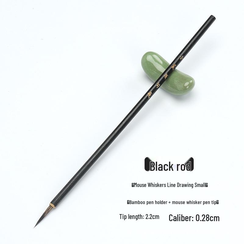 Calligraphy and Painting Brush: Fine Brush for Chinese Painting, Regular Script Calligraphy, and Detailed Artwork in Various Sizes.