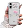 Cute big face kt suitable for Apple 17Promax large window mobile phone case IP16/15/14 cartoon 13 matte 12
