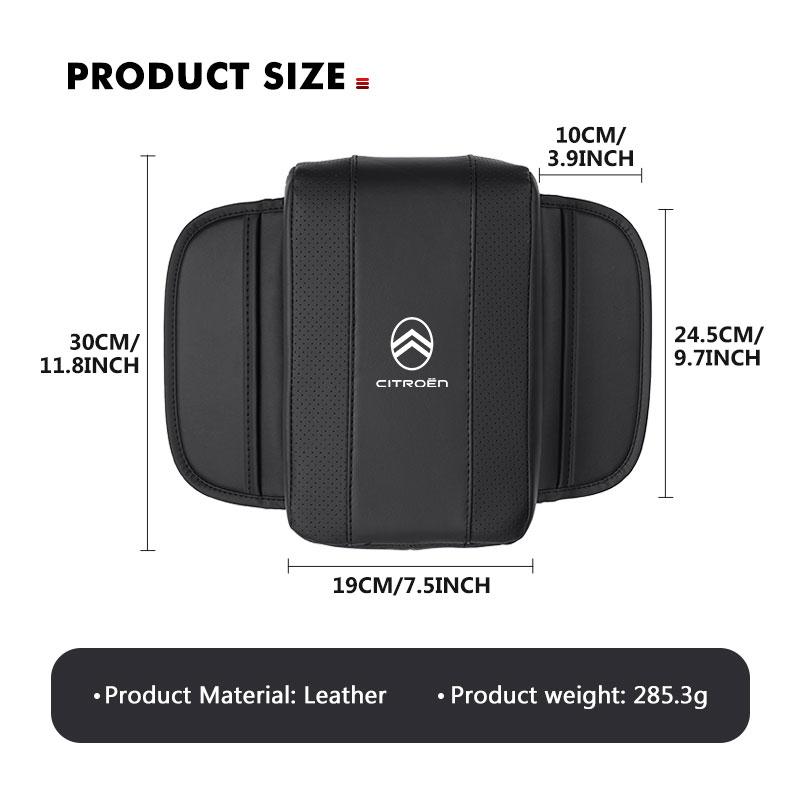 Car Arm Rest Box Center Console Extension Cushion Elbow Support For Citroen C5 C1 C2 C6 C4L DS3 DS4 DS5 C-Elysee Grand Berlingo