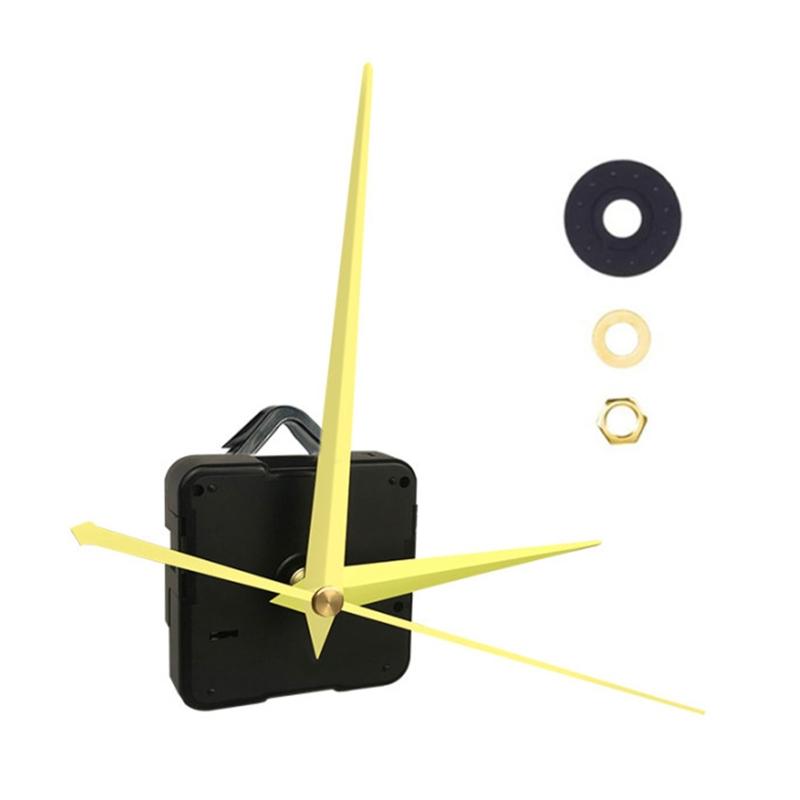 Silent Quartz Clock Movement Long & Short Shaft Clock Mechanism with Hands Battery Powered Wall Clock Mechanism Part