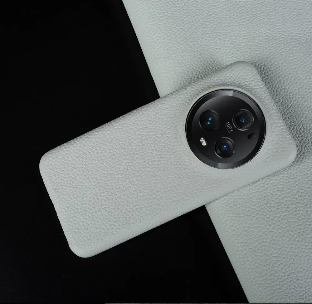 For Huawei Honor Magic 7 Pro Magic 8 pro 5 6 Case Luxury Business Genuine Leather Phone Cover Funda Back Cover Protect Coque