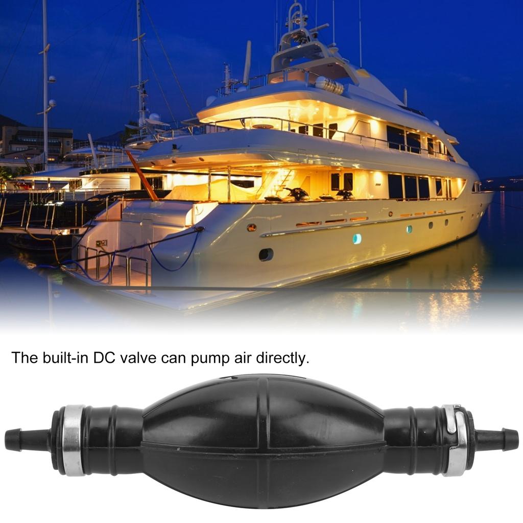 Gummi Marine Außenbordmotor Extern Manuell Kraftstoff Benzin Diesel Öl Pumpe Bootszubehör