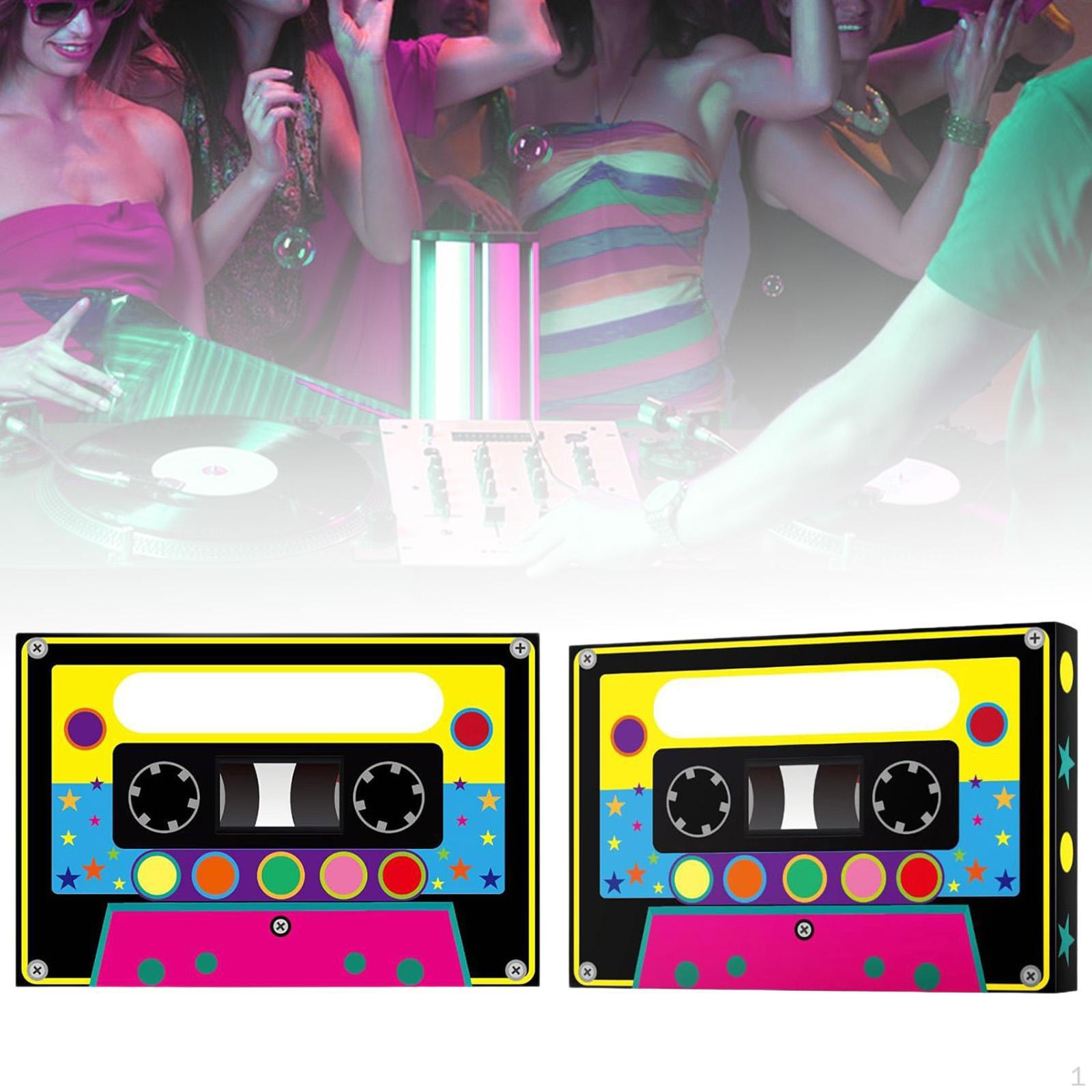 

2x Музыкальные Вечеринки Принадлежности Подарочная Коробка Уникальная Хип-Хоп Новинка Радио Винтажные Подарки Ностальгический