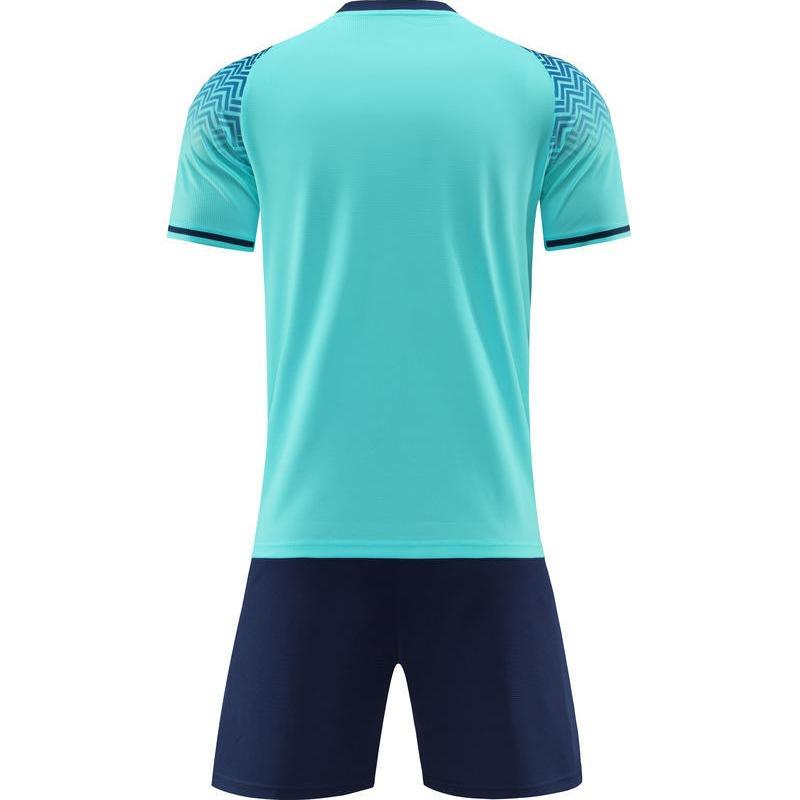 Soccer Uniform Set Men'S And Women'S Summer Game Team Training Uniforms For Children Adults Short Sleeve Sports Team Uniforms 6321 Quick Drying
