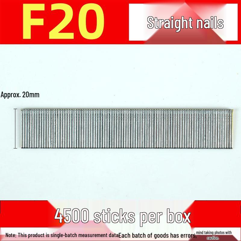 F30 Steel Pneumatic Straight Strip Nails for Woodworking & Furniture