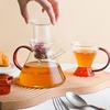OULOVECO Teapot, Lightweight, High-Quality Nordic Design, Heat-Resistant Glass Teapot, Suitable for Direct Heat, Perfect for Fruit Tea, Afternoon Tea,