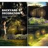 Solar Garden Lights 200LED Waterproof Outdoor Firework Lamps Copper Wire Fairy Lights for Lawn Pathway Yard Patio Garden Decorative Lighting