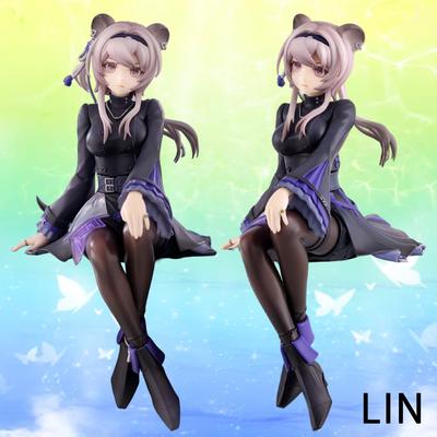Newest  Arknights Lin Anime Figure Original Bishoujo Ornament Collectible Model Toy 14cm Doll Withbox Room Decoration ,gifts