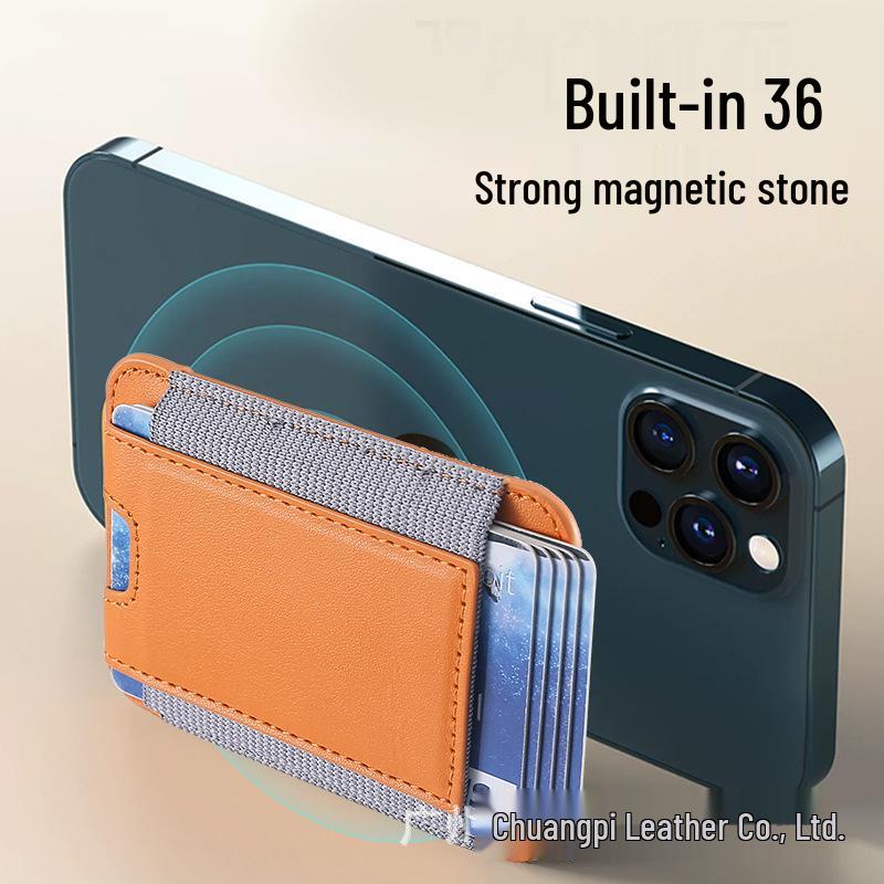 Elastic MagSafe Card Holder for iPhone 12-15