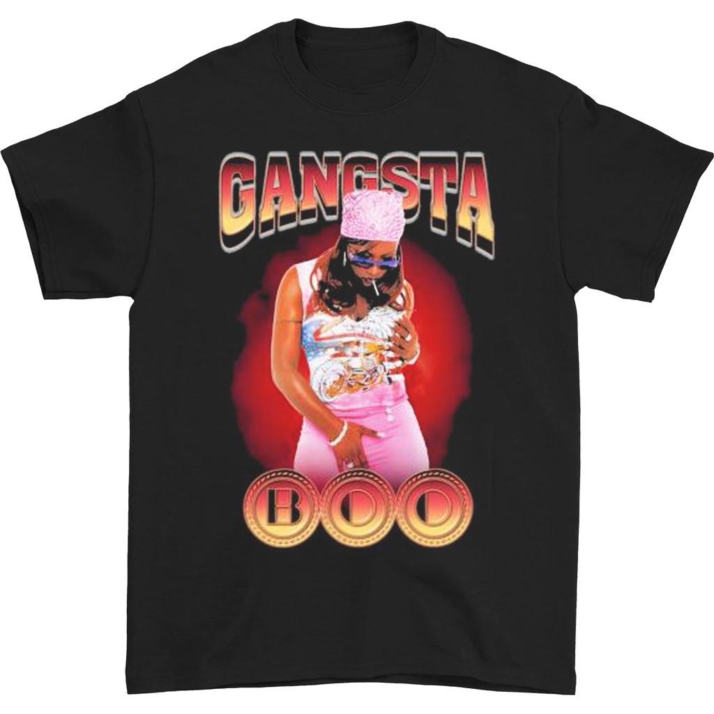 Gangsta Boo Rapper T-shirt Black Short Sleeve All sizes S to 5Xl Unisex T-Shirt XXL
