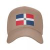 Custom Punk Unisex Dominican Republic Flag Baseball Cap Adult Adjustable Dad Hat Unisex Women Hip Hop Snapback Caps