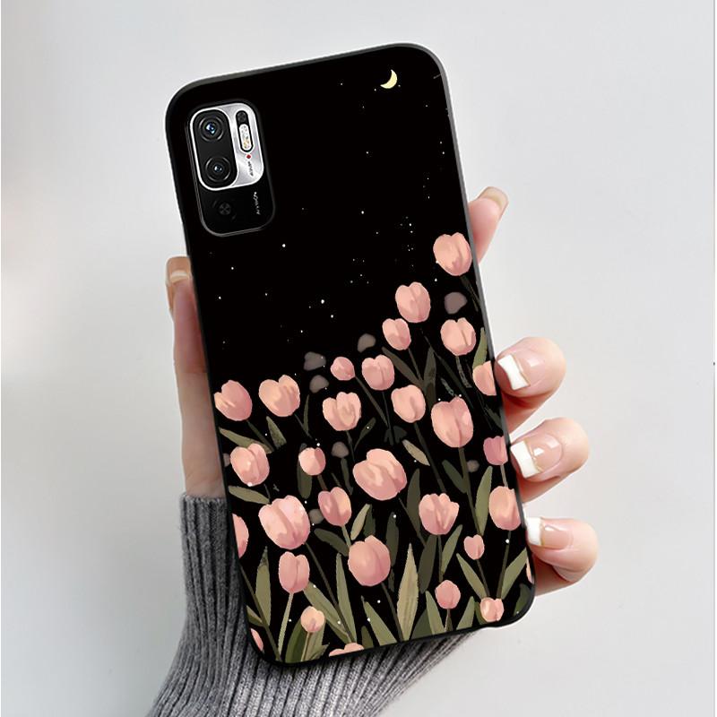 Luxury Fashion Butterfly Flower Case For Redmi Note 10 10T JE Phone Case For Xiaomi Redmi Note10T JE Soft Silicone Cover Casing