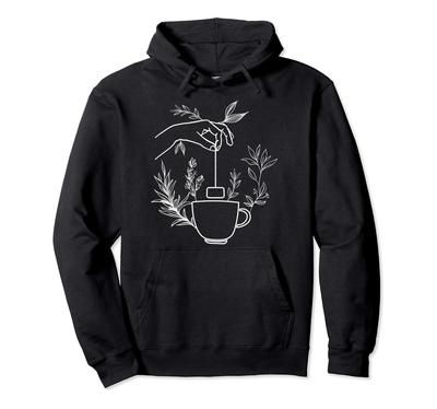 Teetasse Teezeremonie Historische Teezeit Getränk Entspannung Aufbrühen heißer Tee kalter Tee Geschenk Hoodie Anti-Stress