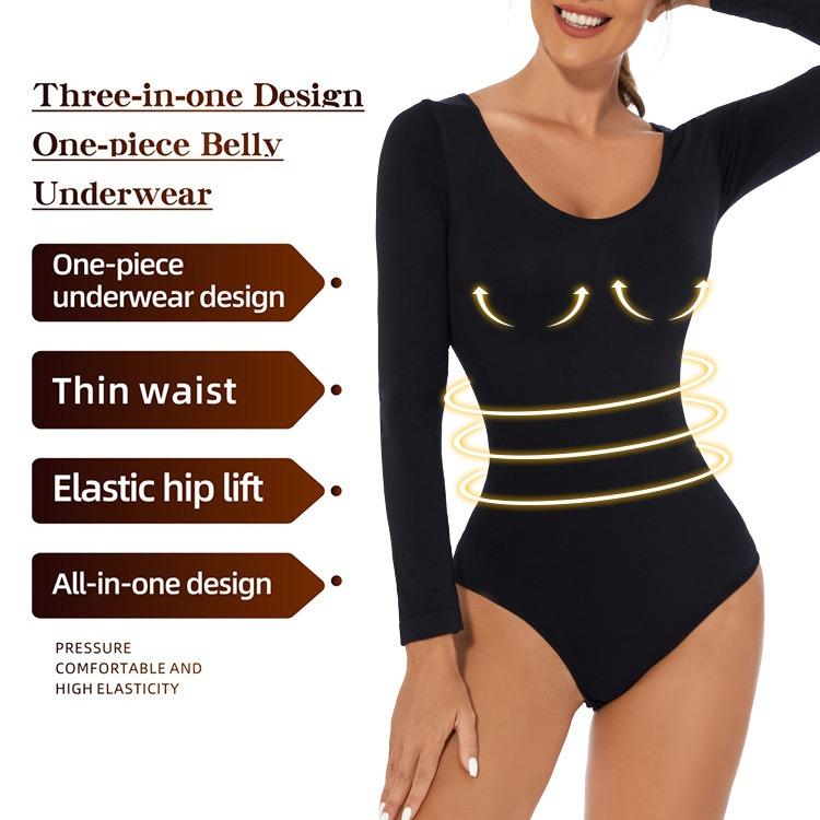 Shapewear Bodysuit for Women Tummy Control Full Body Shaper Waist Trainer Bodysuit Slimmer Corset Open Bust Slimming Underwear