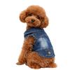 Spring Fashion Denim Dog Jacket, Classical Puppy Clothes for Small Dogs, Chihuahua Jeans, Personalized Pet Costume, 2026