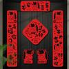 Happy New Year 2026 Spring Festival Couplet New Year Home Decortaiton Wall Door Window Couplet Stickers Room Decor