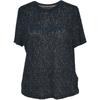 Yalida Cool Hollow Round Neck Breathable Short Sleeve Top