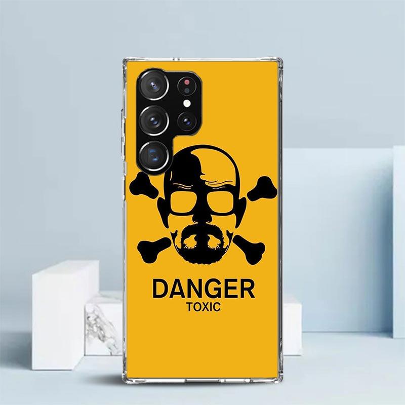 Breaking Bad WalterWhite Phone Case For Samsung Galaxy S24 S25 Edge S26 Ultra S22 S23 Plus S21 + S20 FE Soft TPU Back Cover Gala
