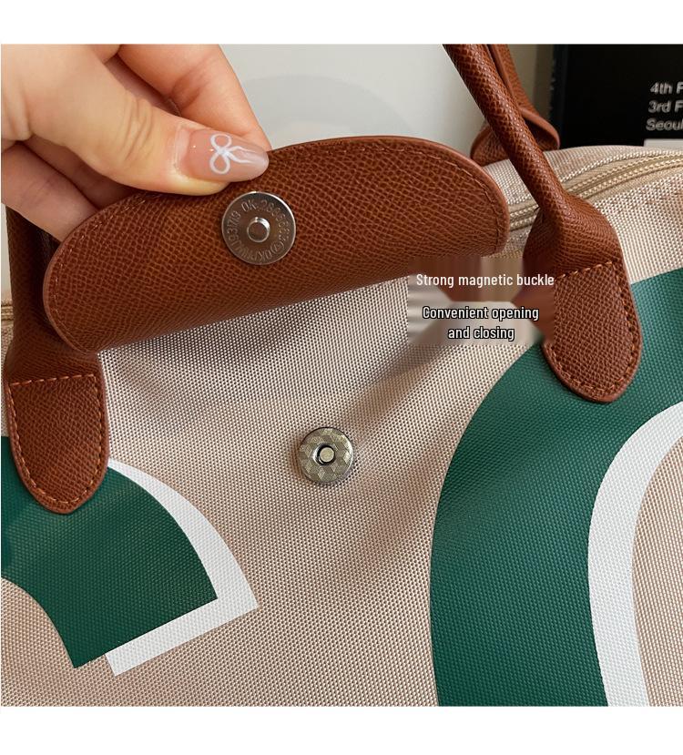 Large Capacity Women's Lightweight Waterproof Travel Duffle Bag for Business and Short Trips