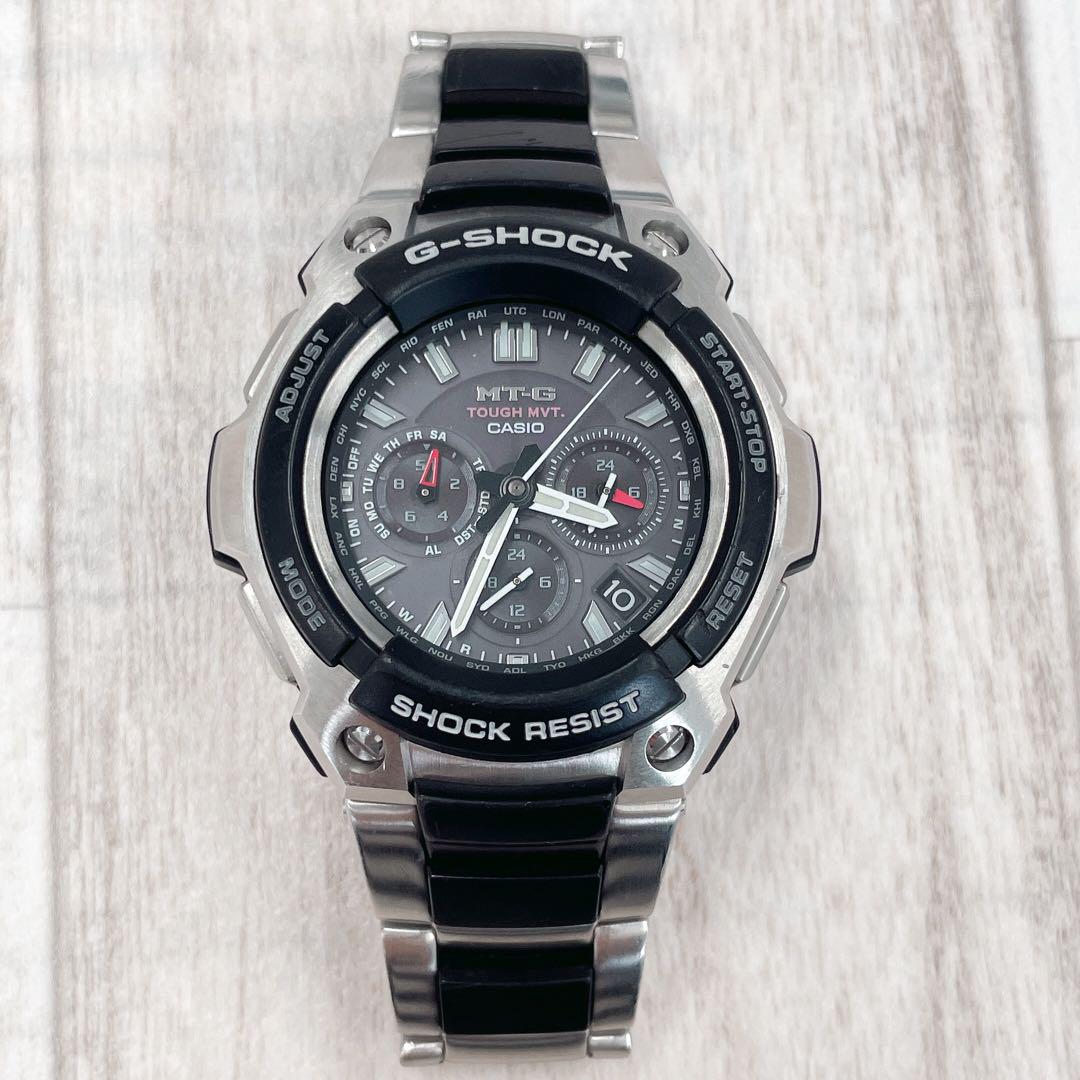 

[USED] Casio G-SHOCK Watch Silver x Black Men s 179
